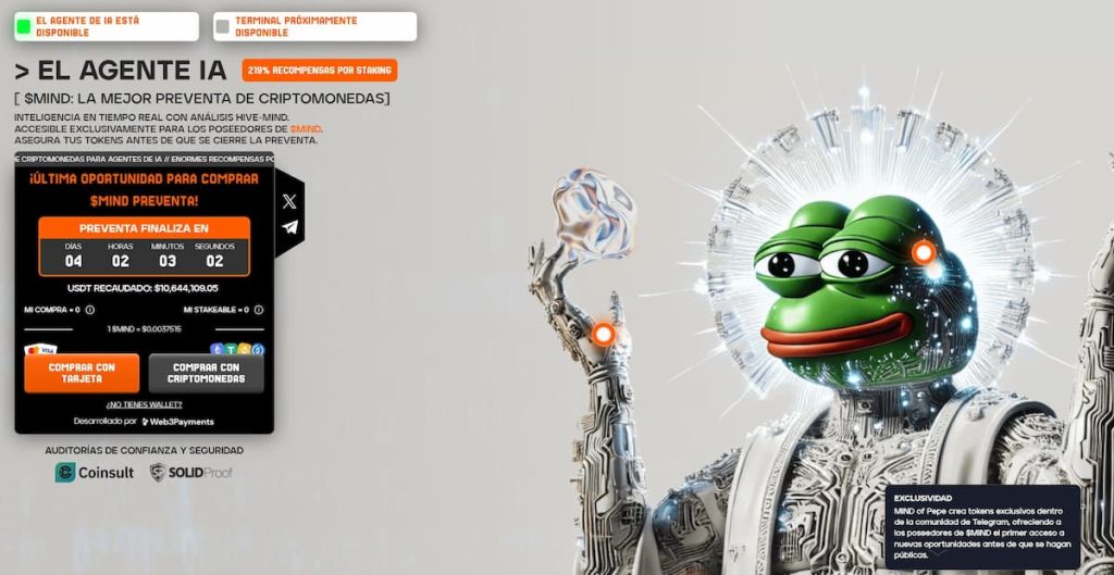 Nuevas criptomonedas: MIND
