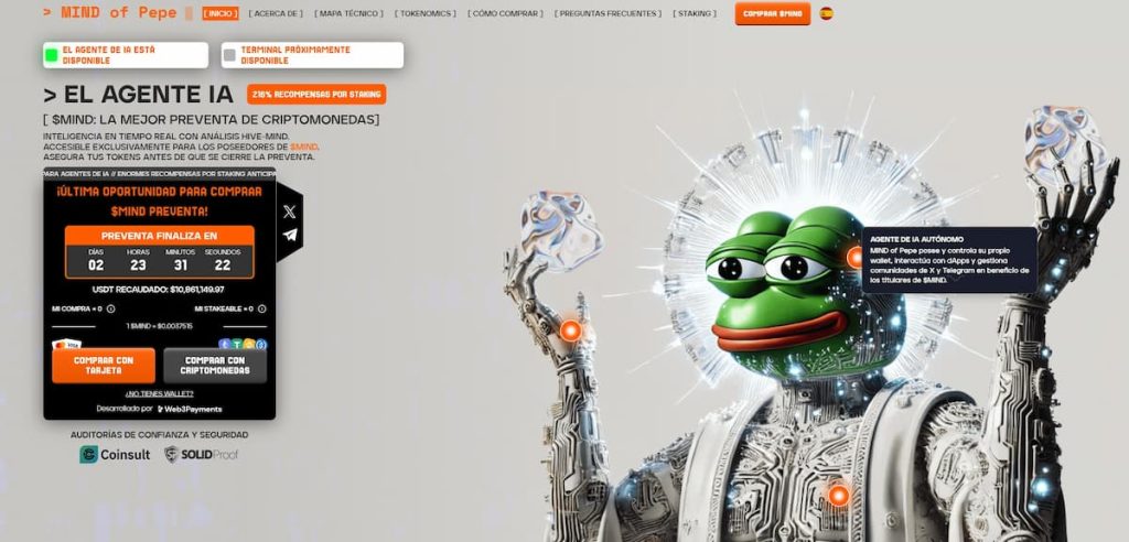 Cotización criptomonedas: MIND