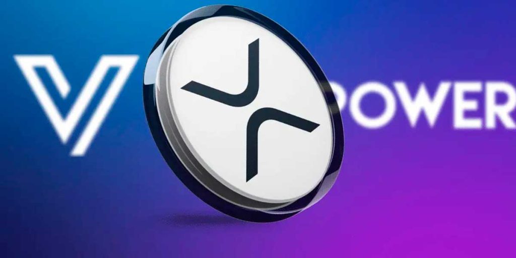 Logo de VivoPower y XRP