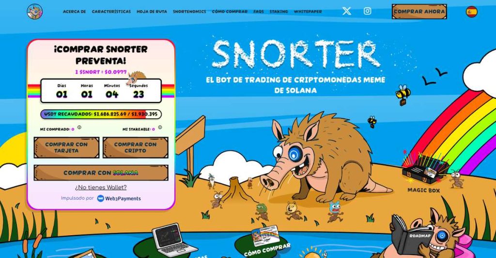 Snorter Token - una de las próximas criptomonedas x1000